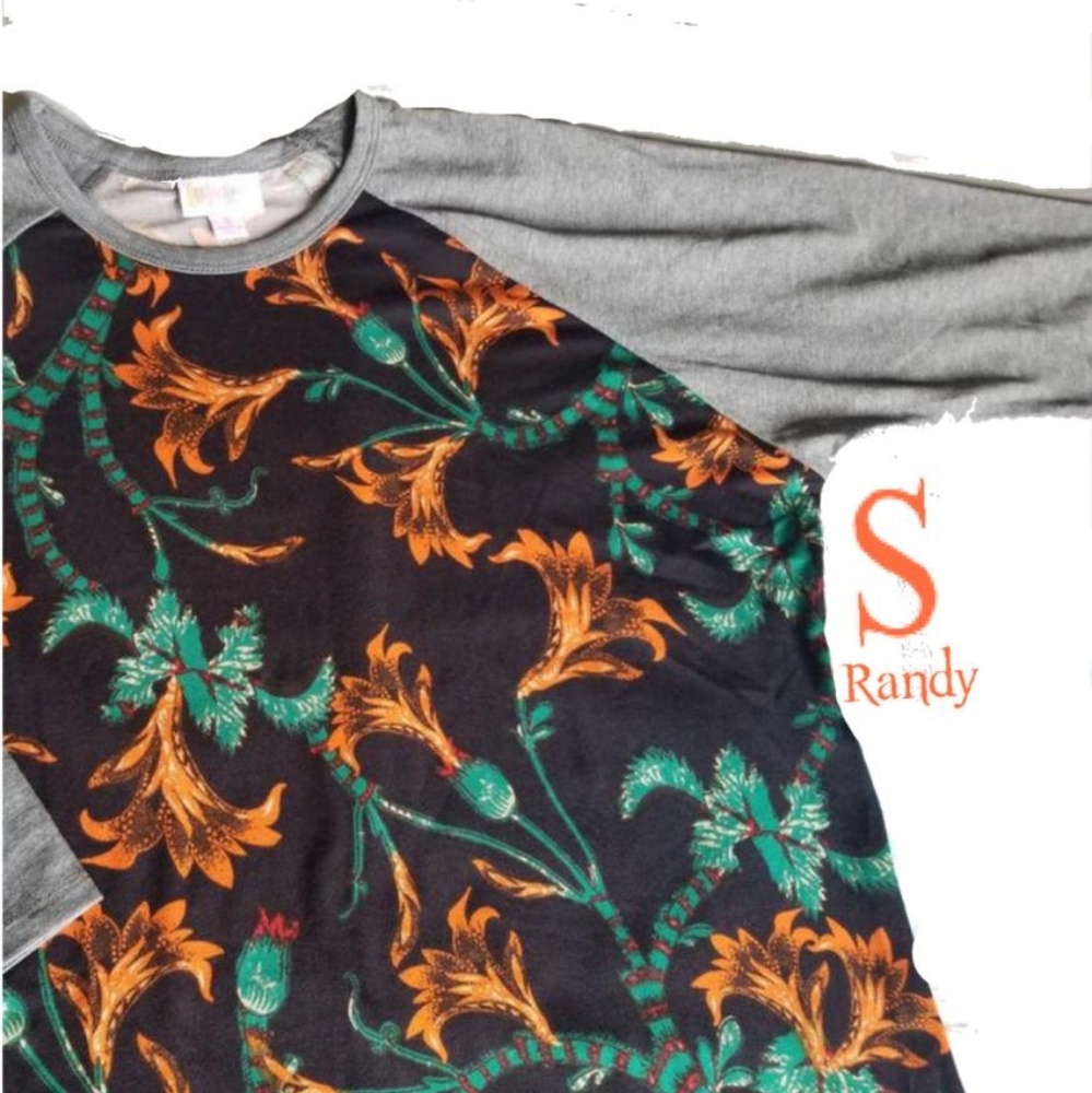 Lularoe randy baseball tee